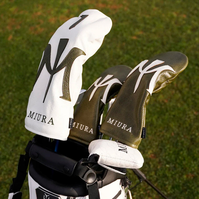 Miura Icon Palma White/Green Headcover