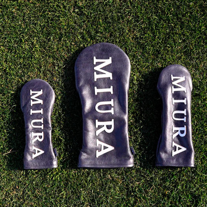 Miura Block Text Palma Polo Blue Headcover