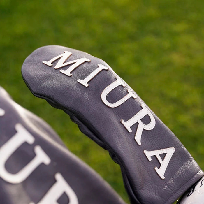 Miura Block Text Palma Polo Blue Headcover