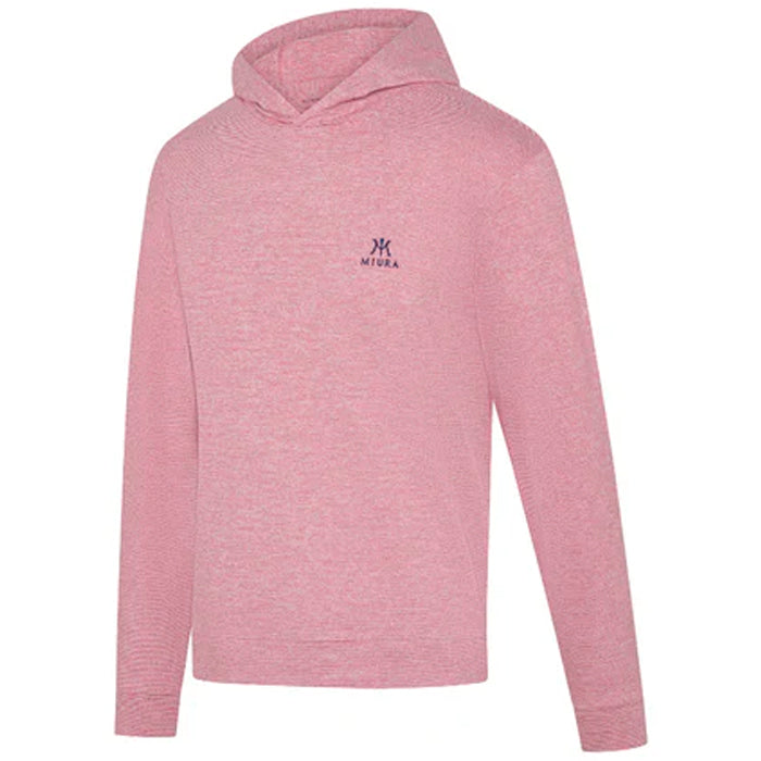 Miura Hamilton Hoodie - Cabernet Red/White