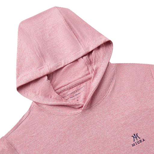 Miura Hamilton Hoodie - Cabernet Red/White