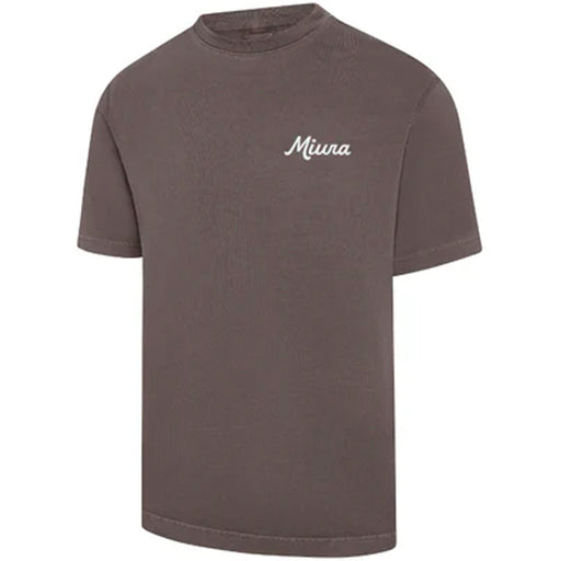 Miura Himeji Script Tee - Faded Mauve