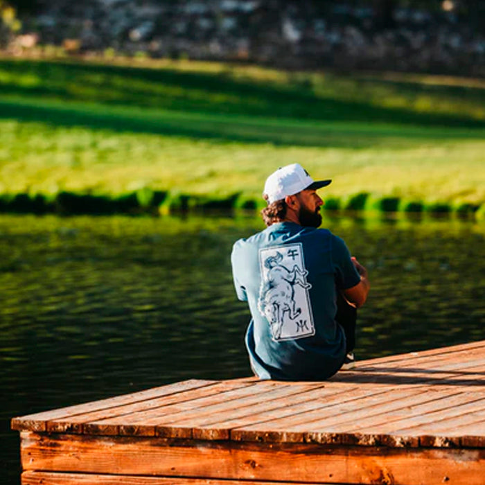Miura Year of the Horse Tee - Bermuda
