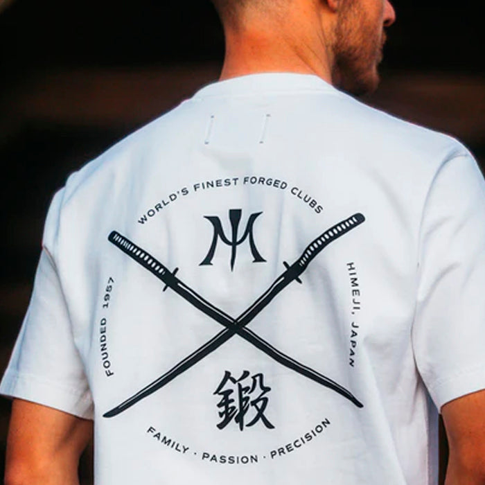 Miura Samurai Crest Tee - White