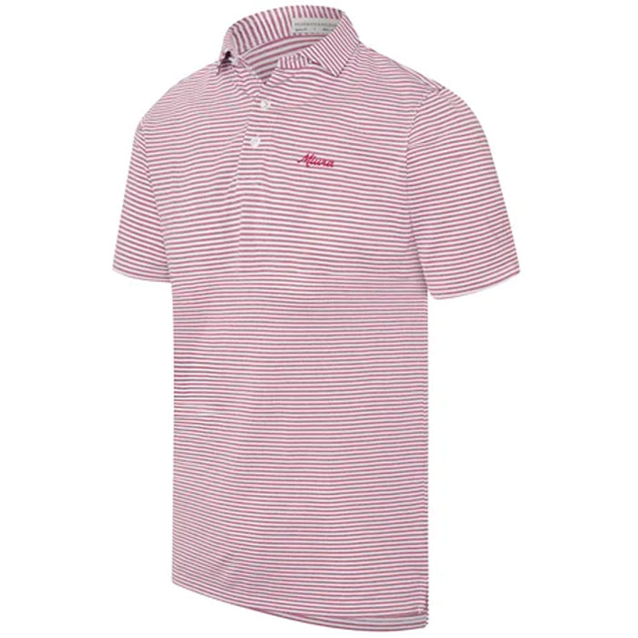 Miura Maxwell Polo - Napa/White