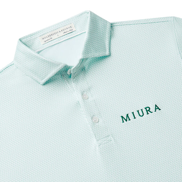 Miura Pembroke Polo - Cascade Green