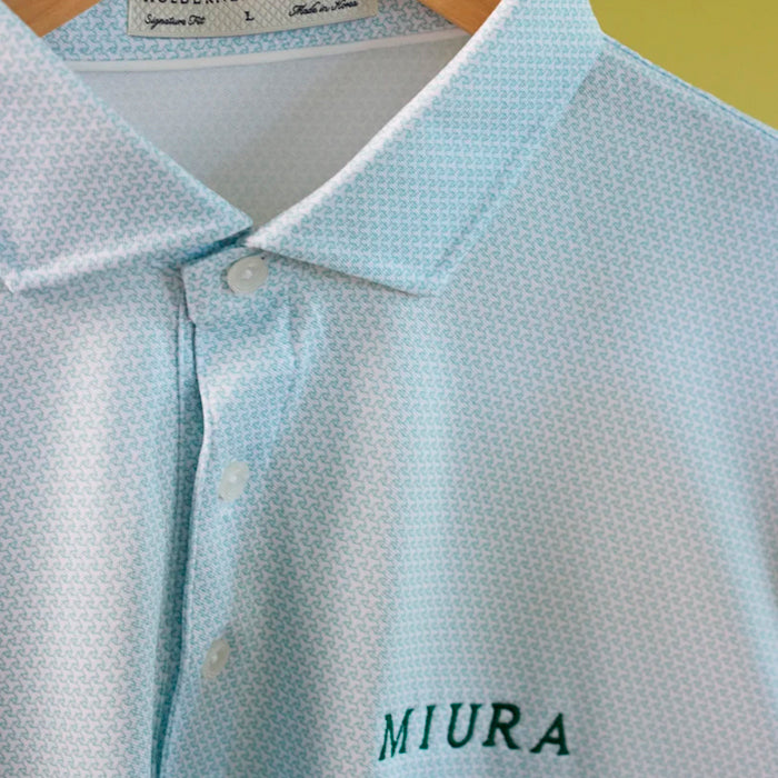 Miura Pembroke Polo - Cascade Green