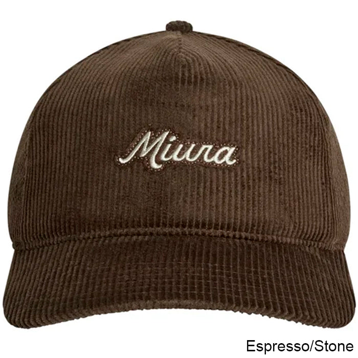 Miura Modern Script Corduroy Hat