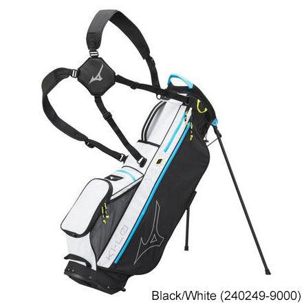 Mizuno K1-L0 Lightweight Stand Bag Black/White (240249-9000) - Fairway Golf