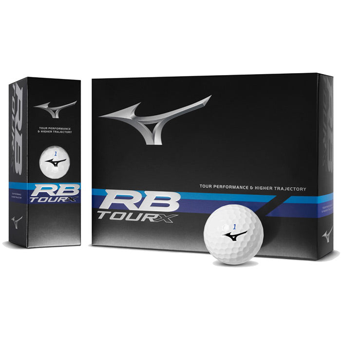 Mizuno RB Tour X Golf Ball White (Sleeve/3 Ball Pack)