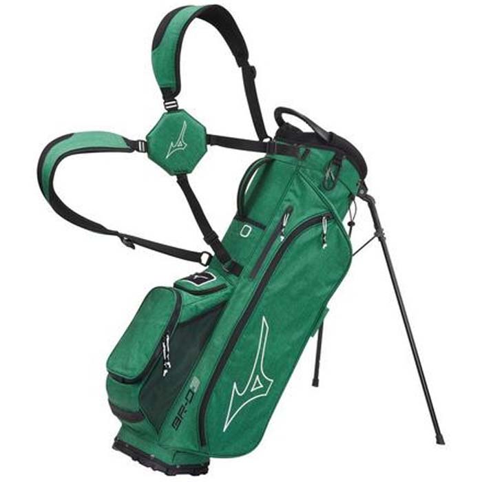 Mizuno BR-D3 Stand Golf Bag - HEATHERED GREEN (4N4N)