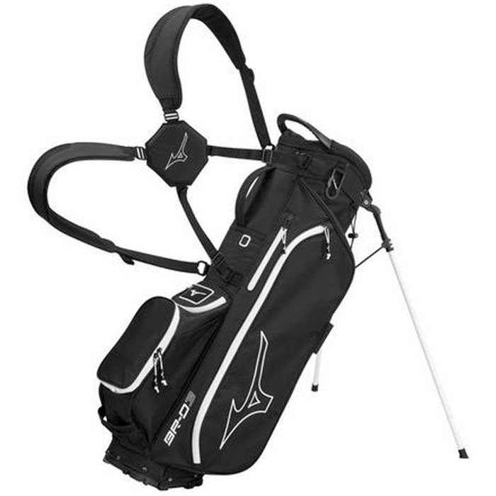 Mizuno BR-D3 Stand Golf Bag - BLACK-WHITE (9000)