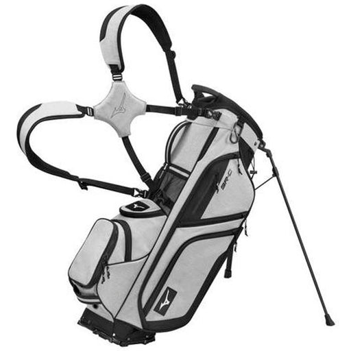 Mizuno BR-DX 14-Way Hybrid Stand Golf Bag - HEATHERED GREY (9595)