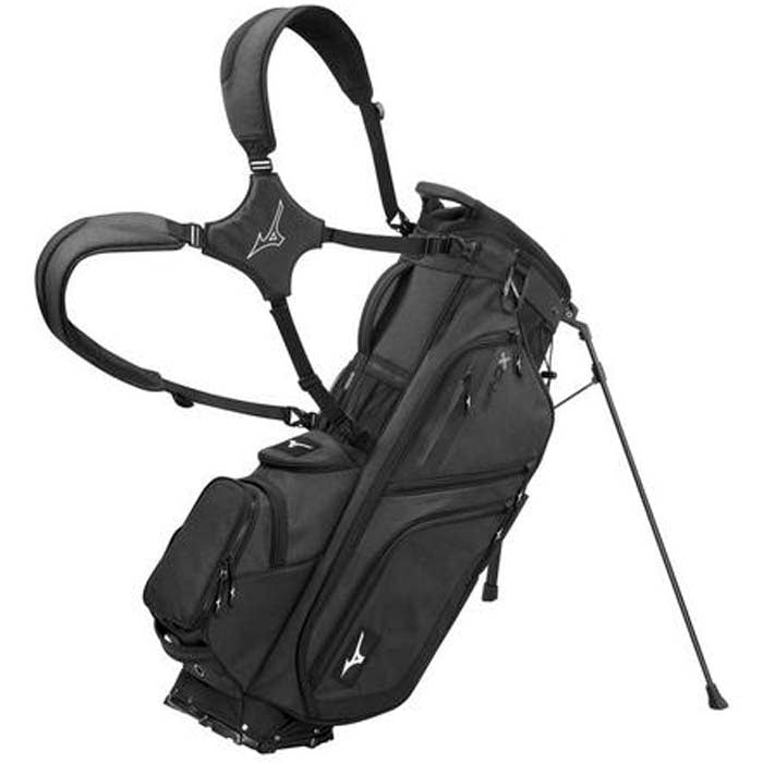 Mizuno BR-DX 14-Way Hybrid Stand Golf Bag - HEATHERED CHARCOAL (HCHC)