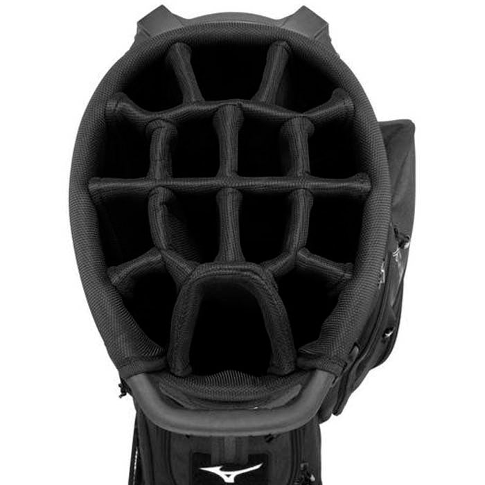 Mizuno BR-DX 14-Way Hybrid Stand Golf Bag - HEATHERED CHARCOAL (HCHC)