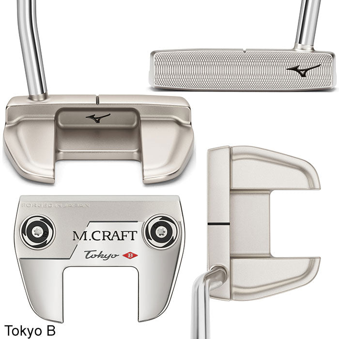 Mizuno M.Craft City Series Nickel Putters