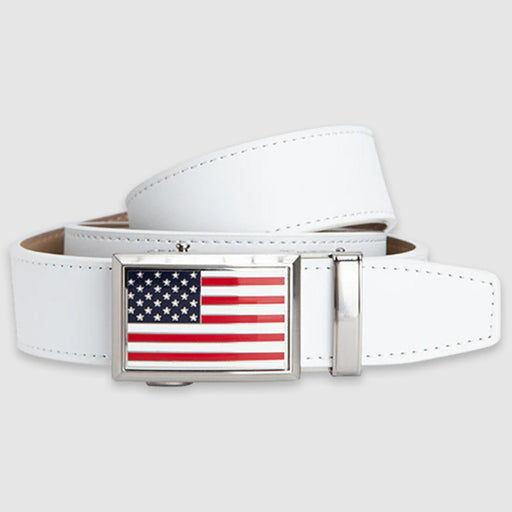 Nexbelt Heritage USA Flag White Classic Dress Belt