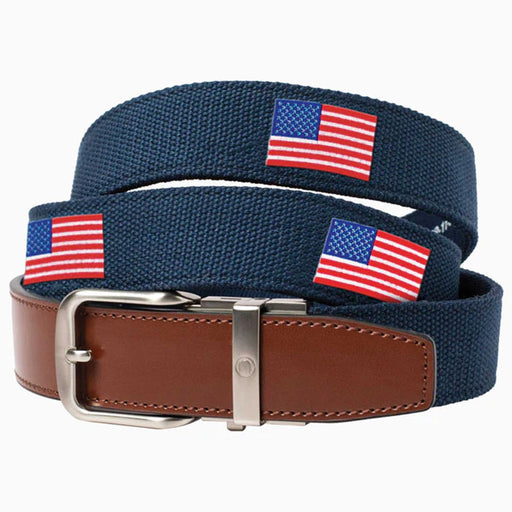 Nexbelt Newport USA Navy Golf Ratchet Belt