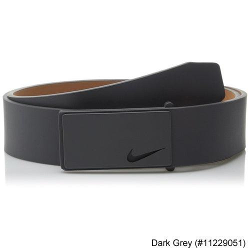 Nike Tonal Sleek Modern Plaque Belt 32 Dark Grey (#11229051) - Fairway Golf