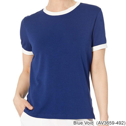 Nike Ladies Nike Dri-FIT UV Golf T-Shirt S (4-6) Blue Void (AV3659-492)