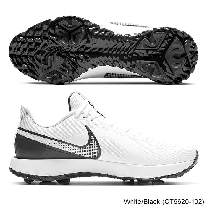 Nike Golf React Infinity Pro Shoes 8.5 White/Black (CT6620-102)