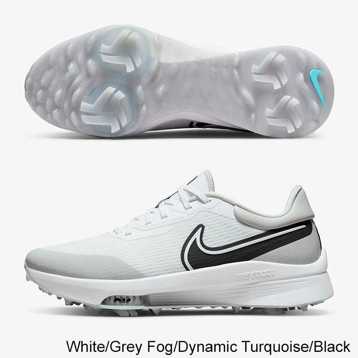 Nike Air Zoom Infinity Tour NEXT% Shoes 10.0 White/Grey Fog/Dynamic Turquois M