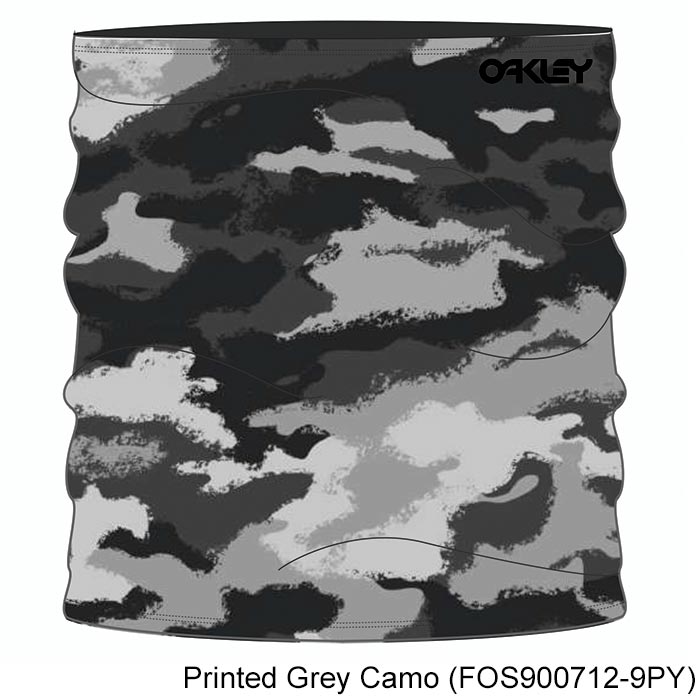 Oakley Neck Gaiter S/M Printed Grey Camo (FOS900712-9P