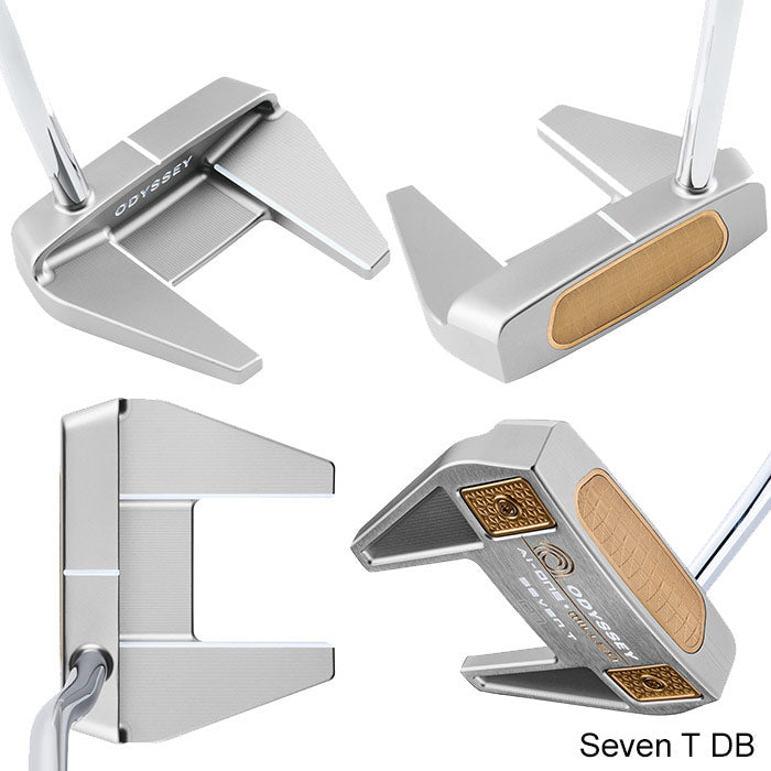 Odyssey Ai-One Milled Silver Putters