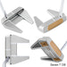 Odyssey Ai-One Milled Silver Putters