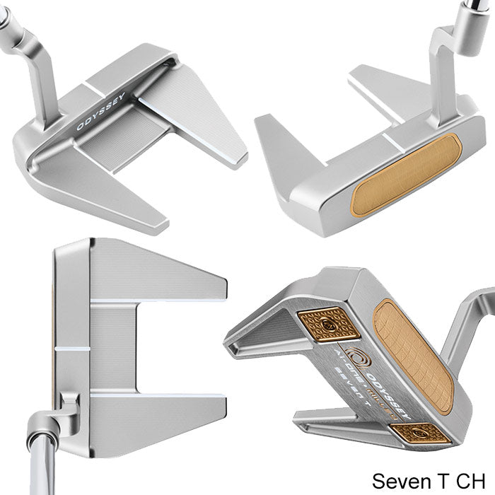 Odyssey Ai-One Milled Silver Putters