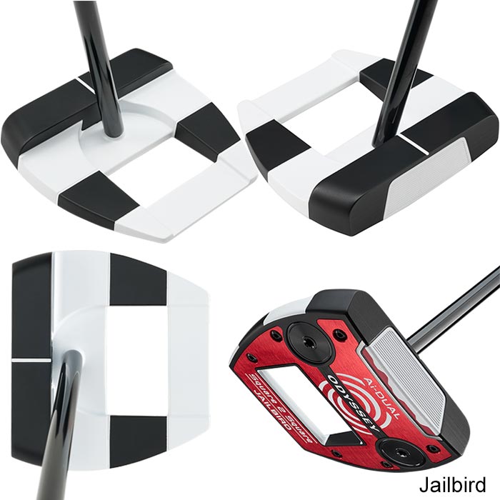 Odyssey Ai-DUAL Square 2 Square Putters