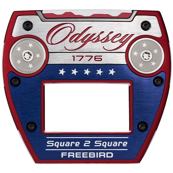 Odyssey Limited-Edition Ai-DUAL Freebird Square 2 Square USA 250 Putter