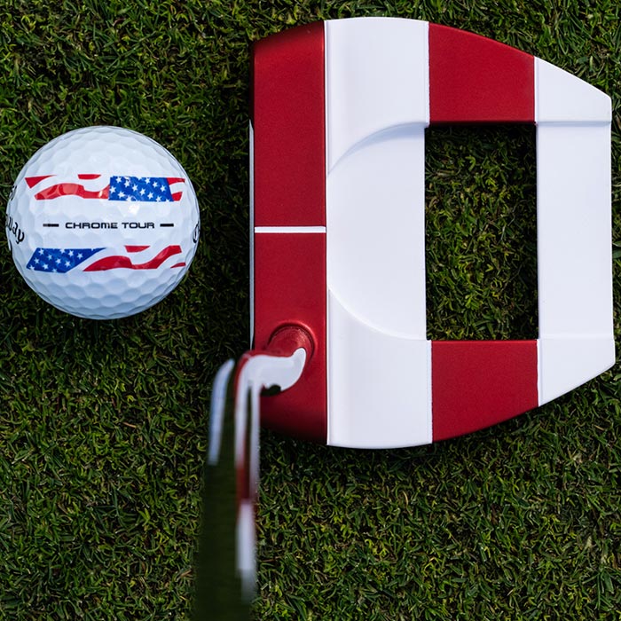 Odyssey Limited-Edition Ai-DUAL Freebird Cruiser USA 250 Putter