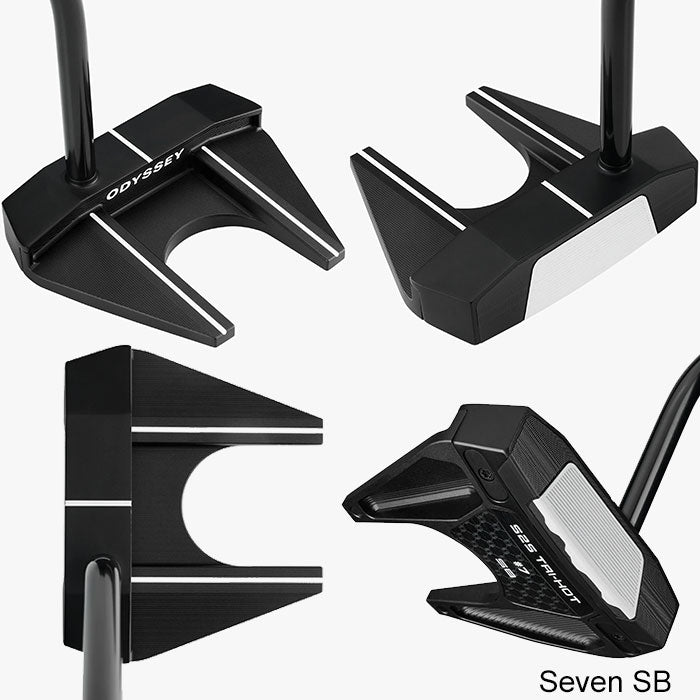 Odyssey Square 2 Square TRI-HOT Black Putters