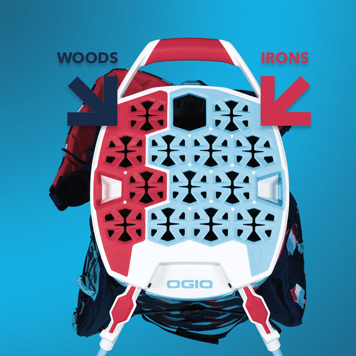 OGIO Silencer Hybrid Golf Bag - Rocket Pops