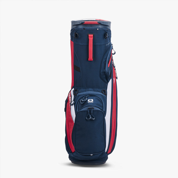 OGIO Silencer Hybrid Golf Bag - Red/White/Blue