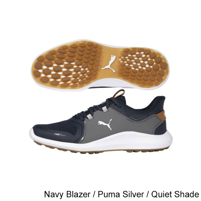 Puma Ignite Fasten8 Golf Shoes 10.5 Navy Blazer / Puma Silver / Qui Standard