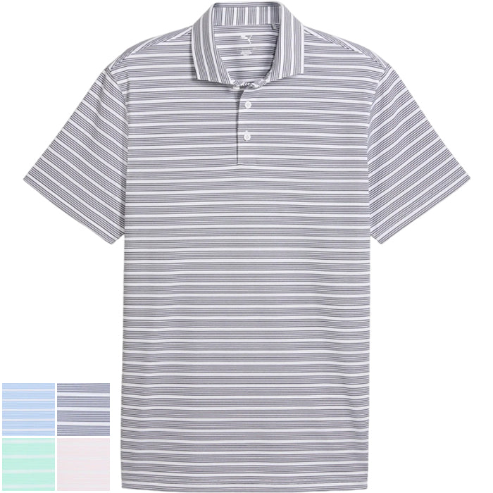 Puma Clubhouse Stripe Golf Polo