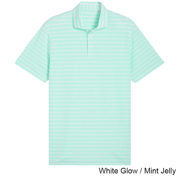 Puma Clubhouse Stripe Golf Polo