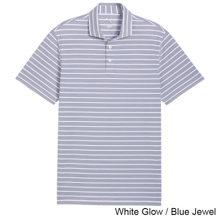 Puma Clubhouse Stripe Golf Polo