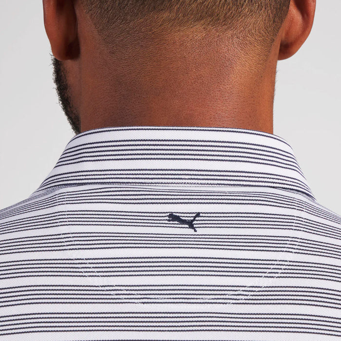 Puma Clubhouse Stripe Golf Polo