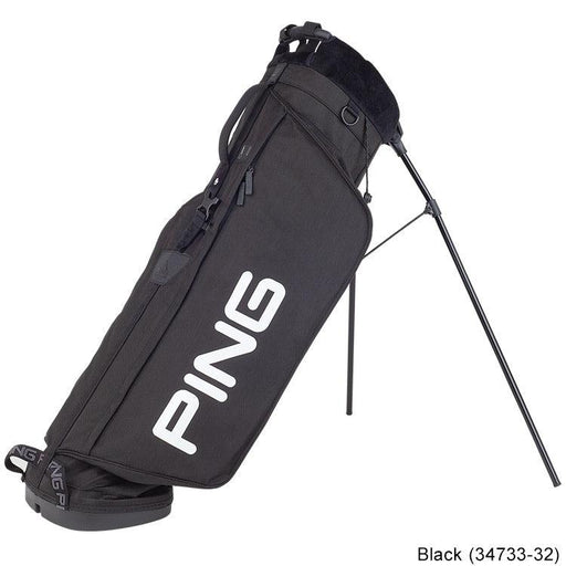 Ping Hooferlite L8 Stand Bag Black (34733-32) - Fairway Golf
