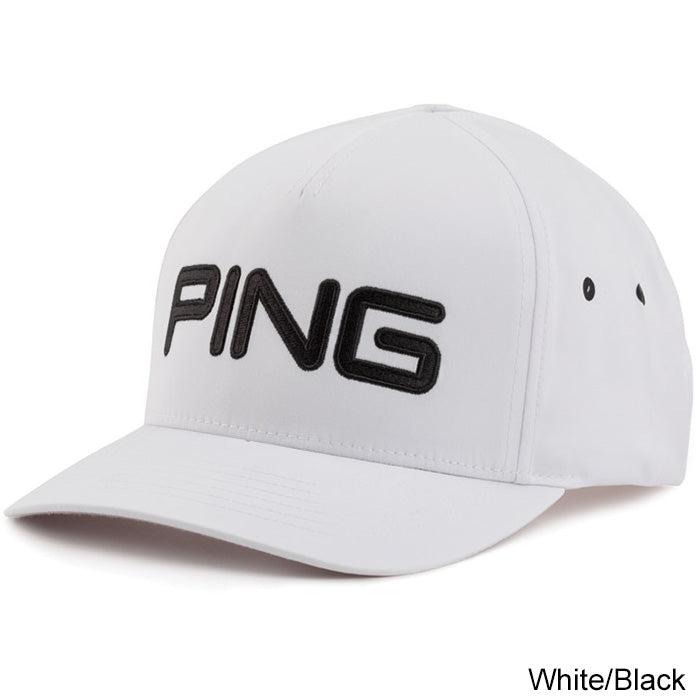 PING Structured Cap L/XL White/Black