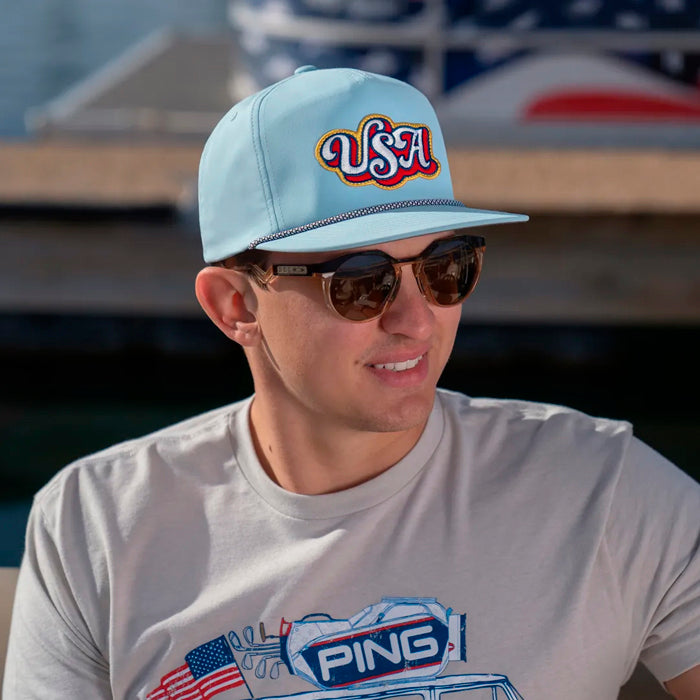 PING Red White & Golf USA Cap