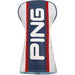 PING Red White & Golf Driver Headcover