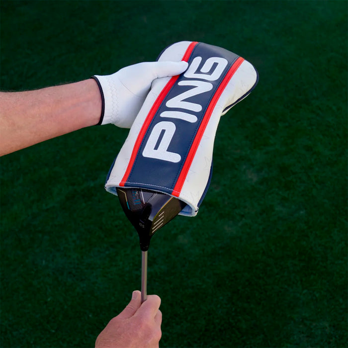 PING Red White & Golf Driver Headcover
