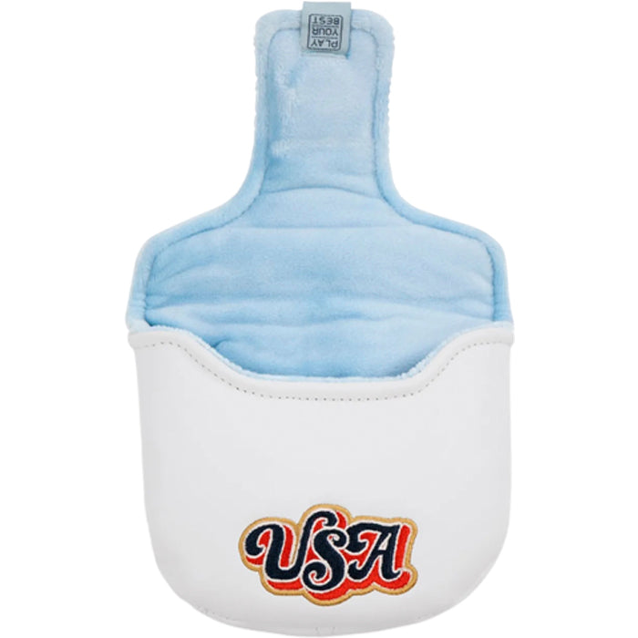PING Red White & Golf Mallet Putter Cover