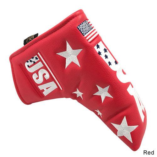 USA Eagle Putter Cover Red - Fairway Golf
