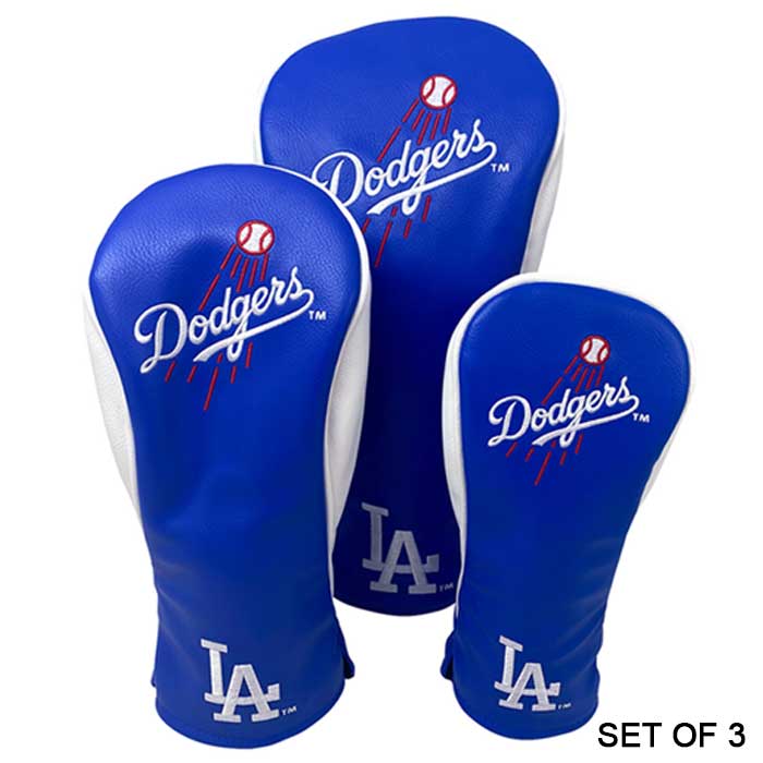 Los Angeles Dodgers Studio Wood Covers (Royal Blue/White)