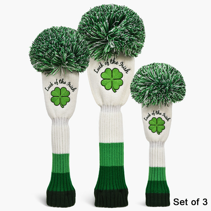 Luck of the Irish Pom Pom Wood Covers